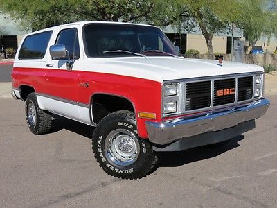 GMC : Jimmy K5 1981 gmc jimmy sierra classic 350 ci auto 4 x 4 power steering fully optioned