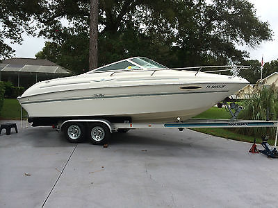 SeaRay 215 Express Cruiser ,repowered,new upholstery..REDUCED PRICE
