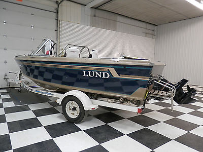 1997 Lund Fishing Boat With Mercury 3.0L / LX I/O Motor