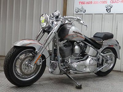 Harley-Davidson : Softail 2005 harley davidson screaming eagle cvo softail fatboy flstfse salvage lite dmg