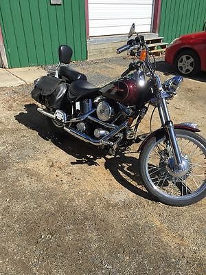 Harley-Davidson : Softail harley davidson 1996 fxstc softail