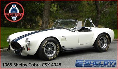Shelby : Cobra 427 S/C S/C 1965 shelby cobra 427 s c