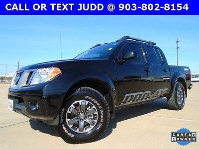 Nissan : Frontier 2014 nissan frontier pro x 4 x 4 1 owner leather sunroof navigation