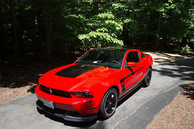 Ford : Mustang 302 Boss 2012 boss 302 ford mustang 8 000 miles 1 owner clear title