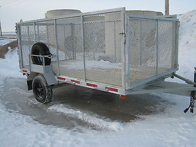 Utility Trailer - 12' Bed Length With Cage and New Floor