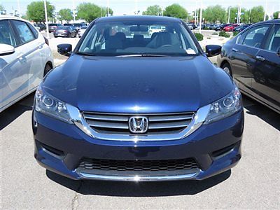 Honda : Accord 4dr I4 CVT LX 4 dr i 4 cvt lx new sedan cvt gasoline 2.4 l 4 cyl obsidian blue pearl