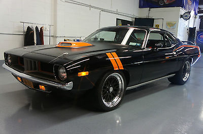 Plymouth : Barracuda Pro Touring 1973 plymouth barracuda pro touring resto mod for sale nascar 462 6 speed trans