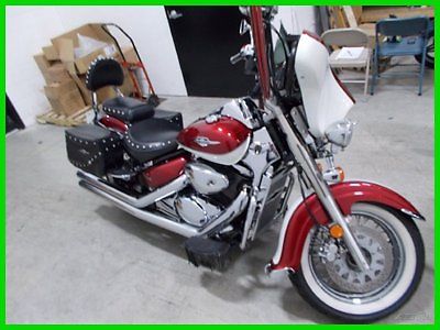 Suzuki : Boulevard Used 08 Suzuki Boulevard C50T Accessory Extras Added Chrome