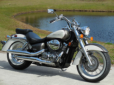 Honda : Shadow 2009 honda shadow 750 aero only 2 k miles beautiful bike look