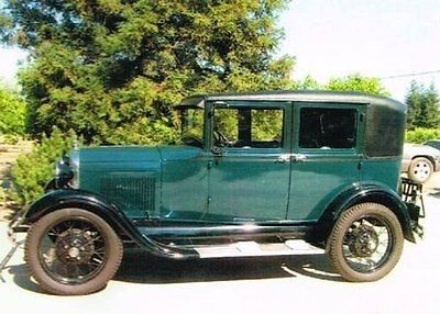 Ford : Model A All Original 1929 ford sedan rwd manual