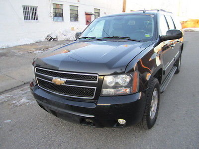 Chevrolet : Suburban LT 4x4 Flex Fuel 2010 chevrolet suburban lt 4 x 4 flex fuel black on black leather