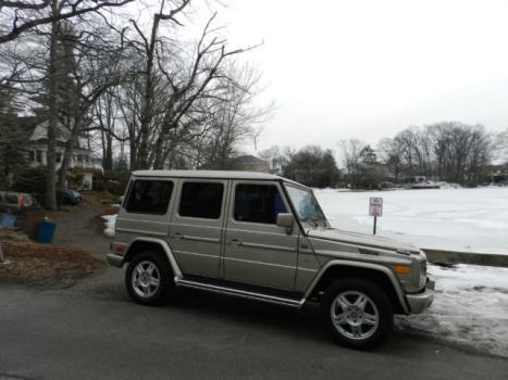 Mercedes-Benz : G-Class 5dr All Acti 2002 g 500 mercedes benz g wagon suv rare color combo new tires mint well maintai