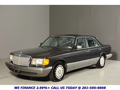 Mercedes-Benz : 300-Series 300SE CLEAN CARFAX SERVICE RECORDS SUNROOF I6 ENGINE LEATHER BECKER AUDIO AUDIO 137K !