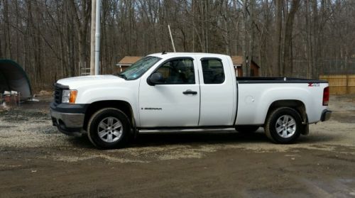 GMC : Sierra 1500 WT Extended Cab Pickup 4-Door 2008 gmc sierra 1500 wt extended cab pickup 4 door 4.3 l great condition