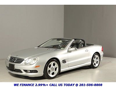 Mercedes-Benz : SL-Class SL500 Convertible CLEAN CARFAX NAV POWERTOP XENONS WOOD SPORTS PKG ALLOYS LEATHER HEATSEATS BOSE !