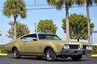 Oldsmobile : 442 Holiday Coupe 1969 oldsmobile 442 factory a c low mileage survivor matching s motor trans