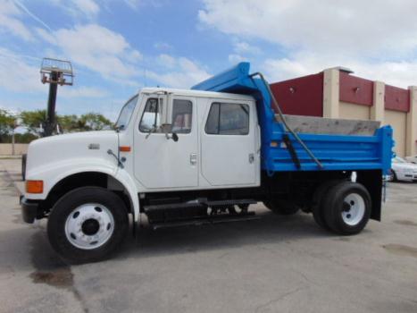 Other Makes WHOLESALE 5 yard crew cab dump truck super low miles air brakes automatic transmission