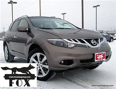 Nissan : Murano LE Platinum AWD 1 owner platinum navigation sunroof heated leather bluetooth like new