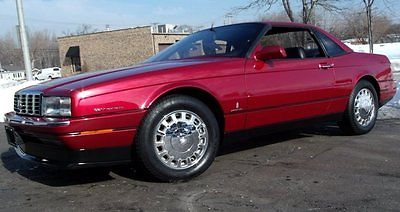 Cadillac : Allante FACTORY HARDTOP 1993 cadillac allante hardtop convertible breathtaking the only one like it