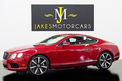 Bentley : Continental GT ($207K MSRP) 2013 bentley gt v 8 207 k msrp only 245 miles dragon red loaded with options