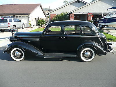 Dodge : Other BLACK 1936 dodge d 2 touring sedan 4 door california car