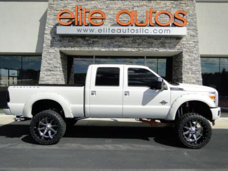 Ford : F-250 4DR 4WD 4x4 PLATINUM 6.7 Diesel 8 Inch Lift 24 INCH WHEELS 37 Inch Tires SHOW QUALITY Loaded