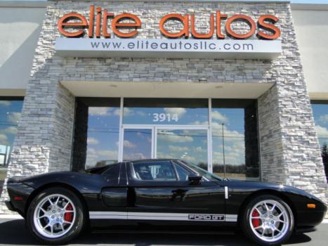 Ford : Ford GT 40 GT40 CALL 8709318004 BLACK WITH SILVER  Only 1K Miles ALL OPTIONS Perfect Condition
