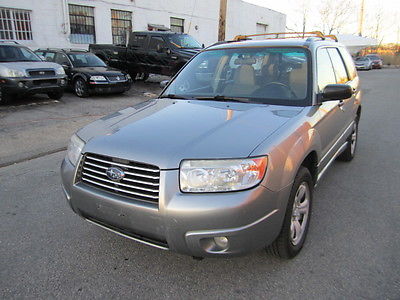 Subaru : Forester 2.5X 2007 subaru forester 2.5 x awd manual transmission one owner