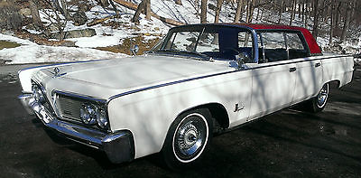 Chrysler : Imperial Lebaron New Yorker 300 Hardtop Convertible Gorgeous Imperial Crown, 61K Original, Much Invested, Not 1963 1965 Cadillac