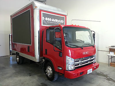 Other Makes : GMC/Isuzu Box Truck Mobile LED Billboard (3) Screen State of The art with Video and Audio
