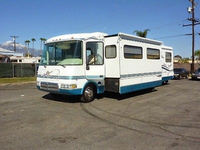 2000 REX AIR 3650 BSL 37,000 MILES 2 SLIDE OUTS XINT CONDITION V10 FORD POWER