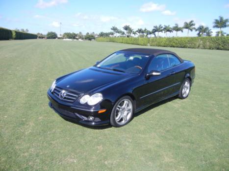 Mercedes-Benz : CLK-Class 2dr Cabriole 2009 mercedes clk 550 amg cabriolet 1 owner with only 18 k