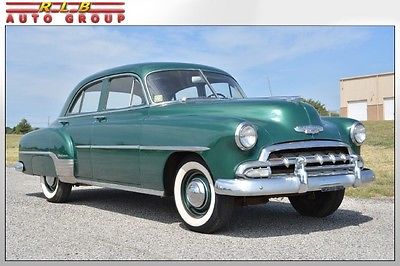 Chevrolet : Other 4 Door Sedan 1952 chevrolet deluxe 4 door sedan 30 000 original miles one family since new