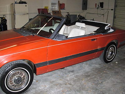 Ford : Mustang LX convertible 1985 ford mustang lx convertible great shape one of a kind