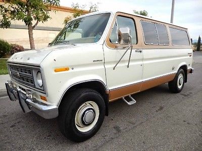 Ford : E-Series Van 1978 ford club van chateau 1 owner 62000 miles as nice as you will find 5999