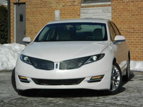 Lincoln : MKZ/Zephyr 4dr Sdn FWD 2014 lincoln mkz heated leather seats pearl white 500 miles only super clean