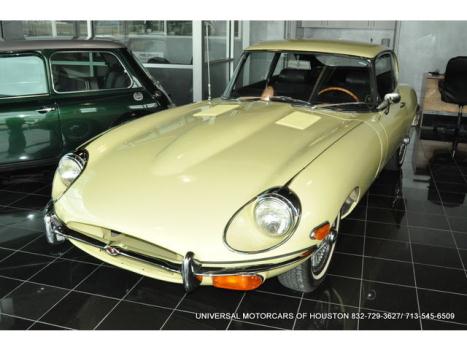 Jaguar : E-Type 1969 jaguar xke 2 2 coupe one owner 21 k miles primrose yellow black original