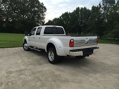 Ford : F-450 Platinum 2015 ford f 450 platinum super duty loaded 2 k miles mint condition