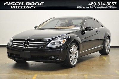 Mercedes-Benz : CL-Class CL550 08 cl 550 p 1 p 2 heated and cooled leather night vision dynamic drive sunroof