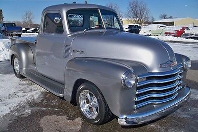Chevrolet : Other Pickups chrome 1951 chevy 5 window 3100 pickup very nice