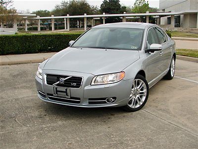 Volvo : S80 4dr Sedan V8 AWD 07 s 80 leather heated cooled sts pwr sunroof wood trim runs gr 8 55 k only miles