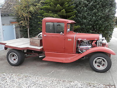 Ford : Model A pu 1931 ford model a flatbed pick up awesome hot rod fun little truck
