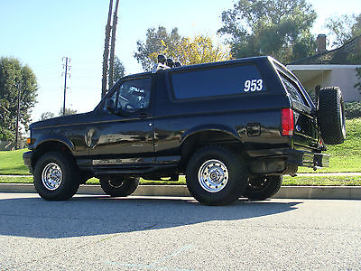 Ford : Bronco XLT Sport Utility 2-Door 1995 ford bronco xlt sport utility 2 door 5.8 l