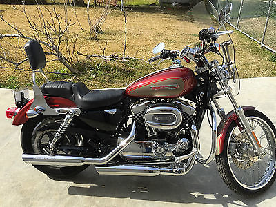 Harley-Davidson : Sportster 2009 hd sportster 1200 7344 miles with new custom upgrades
