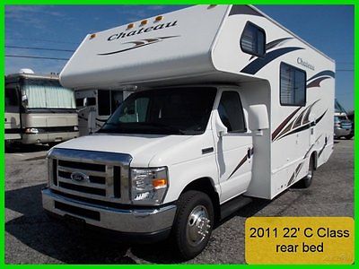 @ Used 22' C Class 2011 RV FourWinds NewTires RearBed Sleep6 Motorhome No Slide
