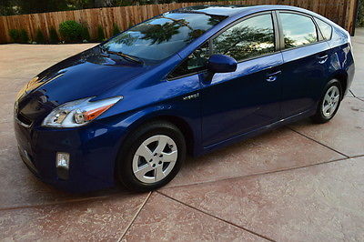 Toyota : Prius Prius II 2010 toyota prius ii hybrid blue well maintained one owner salvage title