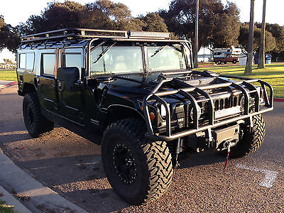 Hummer : H1 wagon hummer h1 alpha interceptor search and rescue edition  duramax turbo 4k miles