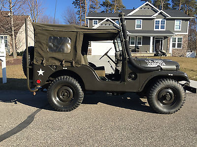 Willys : M38A1 ARMY JEEP AWESOME 1953 WILLYS ARMY JEEP M38A1 IN GREAT CONDITION!  RUNS EXCELLENT!