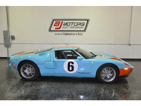 Ford : Ford GT 2dr Cpe 2006 ford gt gt 40 heritage gulf edition only 2 k miles lots of documentation
