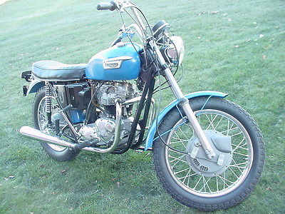 Triumph : Tiger 1972 triumph 650 tiger nicely redone ready to ride